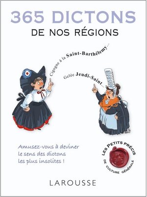 cover image of 365 dictons de nos régions